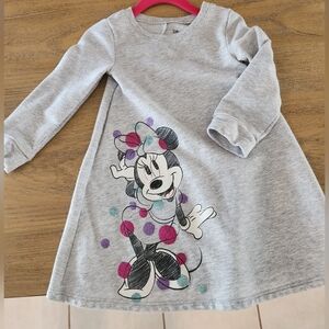 Disney Minnie Mouse A-Line Sweatshirt Dress